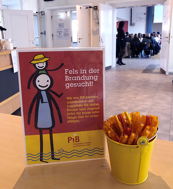 PiB – Pflegekinder in Bremen war an der Organisation des Fachtags beteiligt.